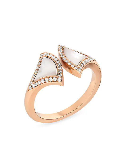 <MAGIC>DREAM MOP DIAMOND OPEN RING