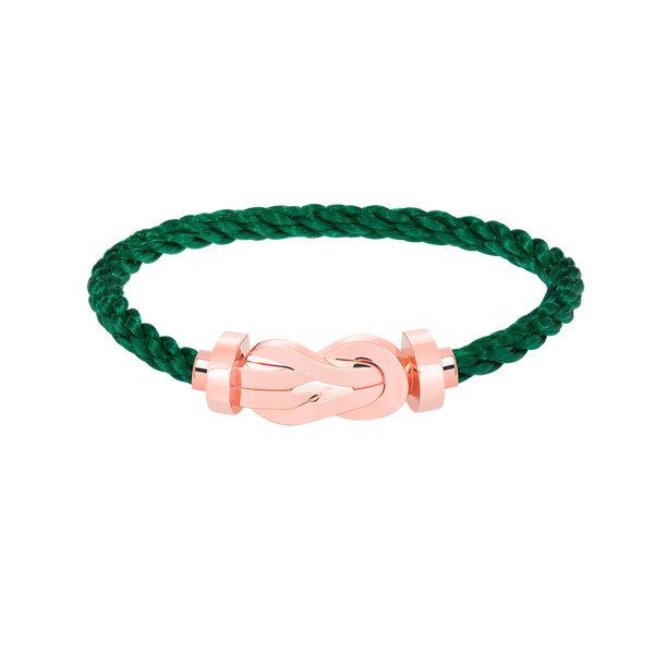 <MAGIC>CHANCE LARGE 8 FIGURE BUCKLE NO DIAMOND BRACELET ROSE GOLD