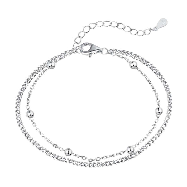 <magic> Zartes Perlen-Doppelschicht-Armband</magic>