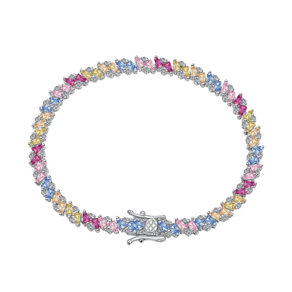 <magic> Verziertes funkelndes Partyarmband mit mehreren Schliffen</magic>