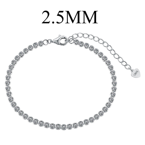 <magic> Schillerndes, funkelndes Armband im Rundschliff für den Alltag</magic>