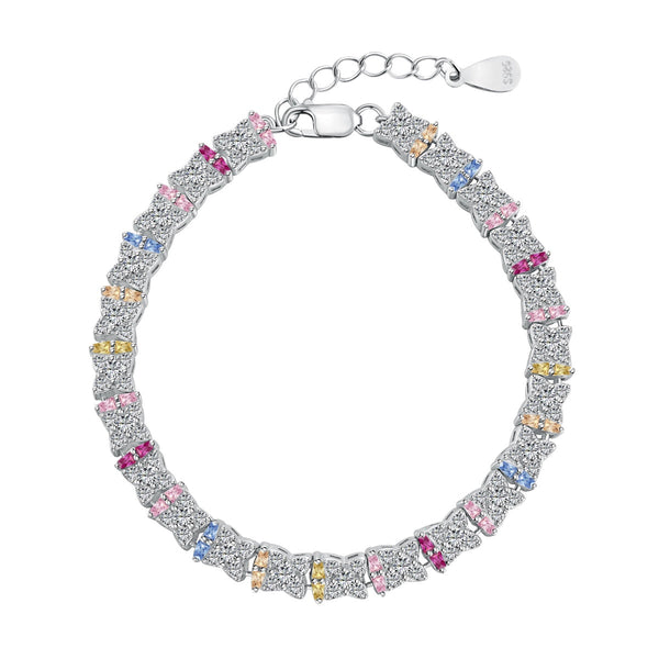 <magic> Einzigartiges buntes Armband in Blumenform für den Alltag</magic>