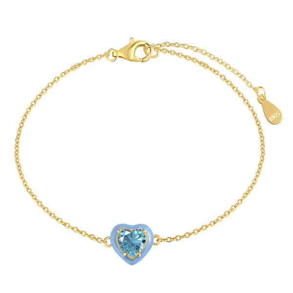 <magic> Funkelndes romantisches Armband in Herzform für Liebhaber</magic>