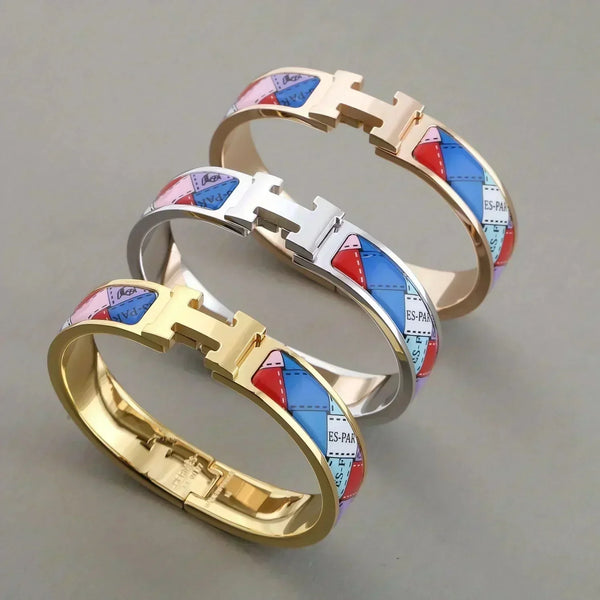 <MAGIC>H BRACELET DOTTED BORDER 12MM