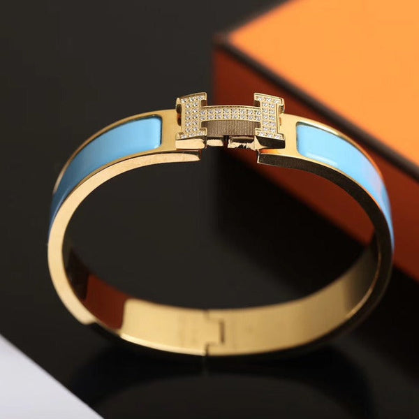 <MAGIC>H CLOUD BLUE BRACELET GOLD DIAMOND