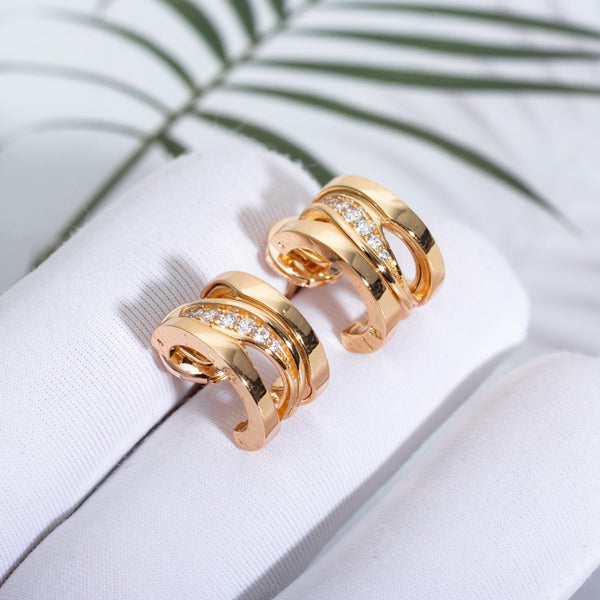 <magic> ZERO 1 ROSA GOLD DIAMANTEN OHRRINGE</magic>