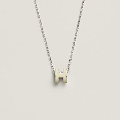 <MAGIC>HM CLIC YELLOW ENAMEL GOLD NECKLACE