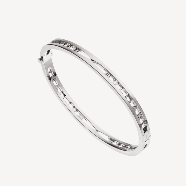 <MAGIC>ZERO 1 SPIRAL LOGO SILVER BRACELET