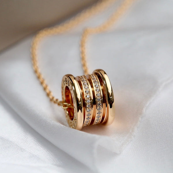 <MAGIC>ZERO 1 PINK GOLD DIAMOND NECKLACE