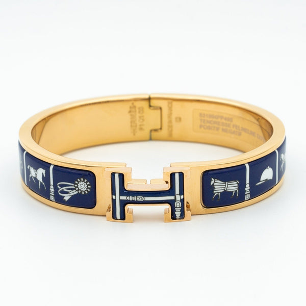 <MAGIC>H BRACELET BLUE CERAMIC