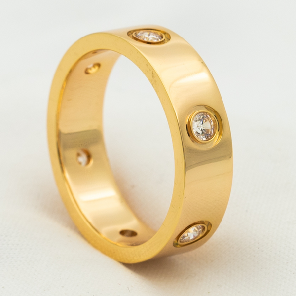 <magic>ラブリング 5.5mm 6ダイヤモンド ピンクゴールド</magic>