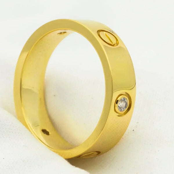 <magic>ラブリング 5.5mm 3ダイヤモンド ゴールド</magic>