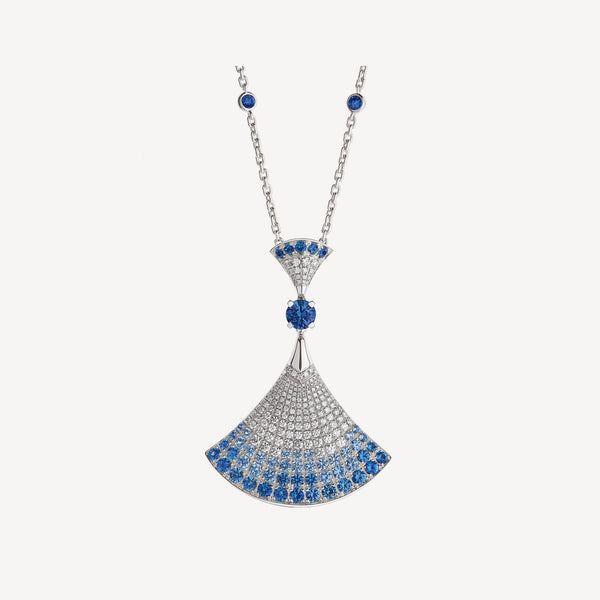 <MAGIC>DREAM NECKLACE AGATE SILVER DIAMOND
