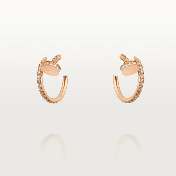 <magic>JUSTE イヤリング 12.75mm ピンクゴールド ダイヤモンド</magic>