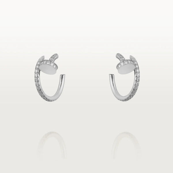 <magic>ジャステ イヤリング 12.75mm シルバー ダイヤモンド</magic>