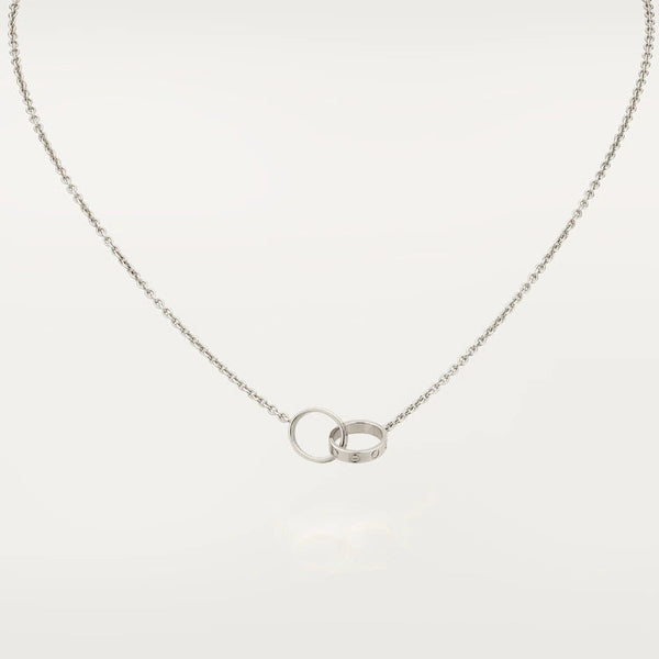<MAGIC>LOVE NECKLACE PINK GOLD AND SILVER