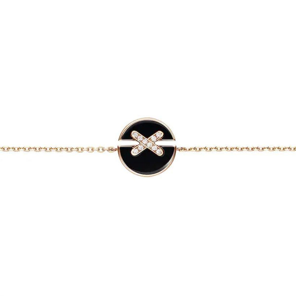 <MAGIC>JEUX DE BRACELET ONYX PINK GOLD DIAMOND