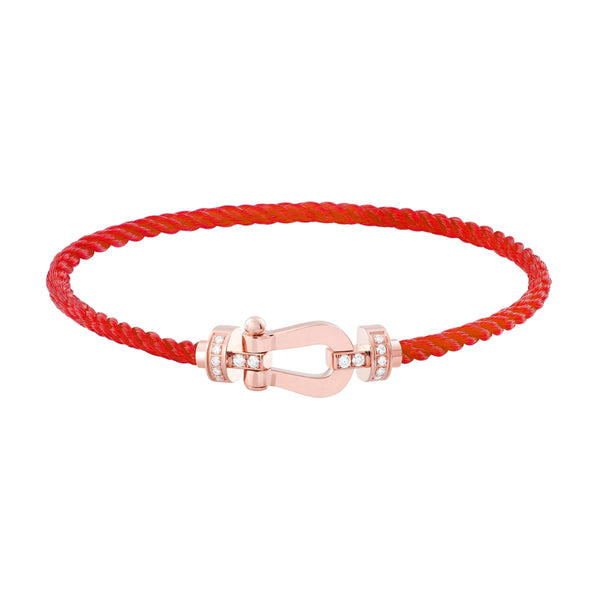 <MAGIC>FORCE 10 HALF DIAMOND PINK GOLD RED CORDERI LARGE AND MEDIUM MODEL