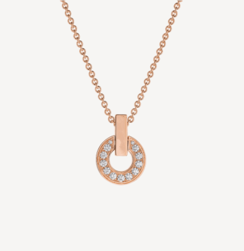 <MAGIC>GARI NECKLACE PINK GOLD DIAMOND